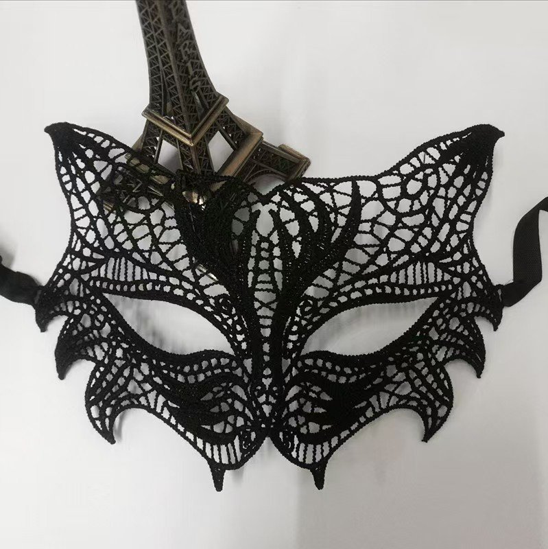 black-lace-half-face-mask-with-hollow-out-design B22
