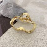 French Hair Claw Clip, Chic And Simple Hair Clip Accessory For Women cloud gold